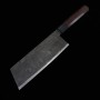 Couteau japonais bunka artisanal TAKEDA HAMONO - Acier super Blue Steel - Dimension: 16,5cm