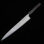 Couteau à trancher japonais Sujihiki - YOSHIMI KATO - Série Nickel Damas - Taille : 27cm