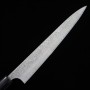 Couteau à trancher japonais Sujihiki - YOSHIMI KATO - Série Nickel Damas - Taille : 27cm