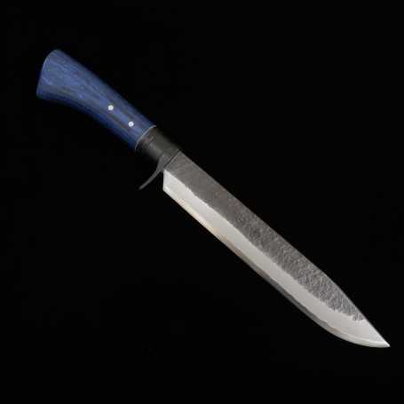 Machette japonaise Kennata - Toyokuni - Acier blanc au carbone - Kuro Tsuchime - Taille:21cm