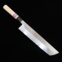 Japanese Honekiri Hamokiri Knife - SAKAI KIKUMORI - Gokujo Serie - White Steel No.2 - Size: 27cm