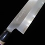 Japanese Honekiri Hamokiri Knife - SAKAI KIKUMORI - Gokujo Serie - White Steel No.2 - Size: 27cm