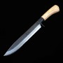 Machette japonaise Kennata - Toyokuni- Acier blanc au carbone - Kuro Tsuchime - Taille:21cm