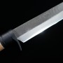 Machette japonaise Kennata - Toyokuni- Acier blanc au carbone - Kuro Tsuchime - Taille:21cm