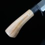 Machette japonaise Kennata - Toyokuni- Acier blanc au carbone - Kuro Tsuchime - Taille:21cm