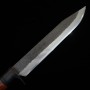 Machette japonaise Kennata - Toyokuni- Acier blanc au carbone - Kuro Tsuchime - Taille:21cm