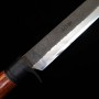 Machette japonaise Kennata - Toyokuni- Acier blanc au carbone - Kuro Tsuchime - Taille:21cm