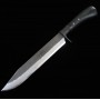 Machette japonaise Kennata - Toyokuni- Acier blanc au carbone - Kuro Tsuchime - Taille:21cm