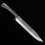 Machette japonaise Kennata - Toyokuni- Acier blanc au carbone - Kuro Tsuchime - Taille:21cm