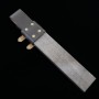 Machette japonaise Kennata - Toyokuni- Acier bleu carbone - Damas - Kuro Tsuchime - Taille:21cm