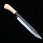 Machette japonaise Kennata - Toyokuni- Acier bleu carbone - Damas - Kuro Tsuchime - Taille:21cm