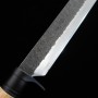 Machette japonaise Kennata - Toyokuni- Acier bleu carbone - Damas - Kuro Tsuchime - Taille:21cm