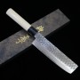 Couteau japonais nakiri - MIURA - Acier inoxydable 10A - Taille:16cm