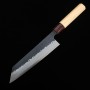 Couteau japonais bunka - MIURA - Carbone Aogami Super - Finition noire - Taille : 17cm