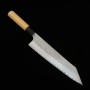 Couteau de Chef Japonais gyuto - NIGARA - Migaki Tsuchime - Aogami Super - Taille : 24cm