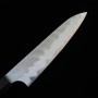 Petit Couteau Japonais - NIGARA - Migaki Tsuchime - Acier super bleu - manche en bois de teck - Taille:12/15cm