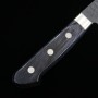 Couteau japonais Nakiri - MIURA - Aogami Super - Finition noire - Taille : 16.5cm