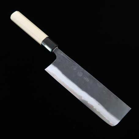 Couteau japonais nakiri - SHINDO KYOUHEI - Acier carbone bleu 2 Taille:16,5cm