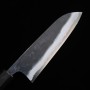 Couteau japonais santoku KYOUHEI SHINDO Carbon blue 2 Taille:17cm