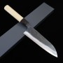 Couteau japonais santoku KYOUHEI SHINDO Carbon blue 2 Taille:17cm