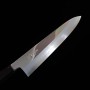 Japanese wagyuto Knife - KAGEKIYO - Urushi Kuroro - Stainless ginsan mirrored finish - Size: 24cm