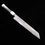 Couteau japonais kiritsuke SUISIN Tanryu white 1 damas - Kenji Togashi - Taille:27cm