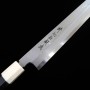 Couteau japonais kiritsuke SUISIN Tanryu white 1 damas - Kenji Togashi - Taille:27cm