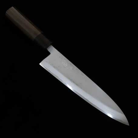 Couteau japonais mioroshideba - Miura - Damas shirogami 2 - Taille:21/24cm
