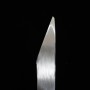 Kiridashi japonais fait main MASUDA Carbone blanc 2 acier martelé Taille:24/30mm