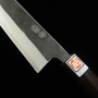 Couteau de chef japonais - IKENAMI HAMONO - Acier blanc 1 - Revêtement inoxydable Dimensions:21/24/27cm