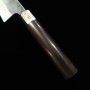 Couteau de chef japonais - IKENAMI HAMONO - Acier blanc 1 - Revêtement inoxydable Dimensions:21/24/27cm