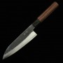 Couteau japonais santoku - MIURA - Aogami Super - bois de rose - Taille : 16.5cm