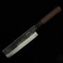 Couteau japonais nakiri - MIURA - Aogami Super - bois de rose - Taille : 16.5cm