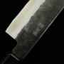 Couteau japonais nakiri - MIURA - Aogami Super - bois de rose - Taille : 16.5cm