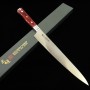 Couteau japonais Trancheur Sujihiki - ZANMAI - Série Classic Pro Damascus Flame - Dimension: 24 / 27cm