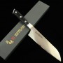 Couteau japonais Santoku - ZANMAI - Série Classic Damascus Black - Dimension: 18cm