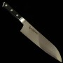 Couteau japonais Santoku - ZANMAI - Série Classic Damascus Black - Dimension: 18cm