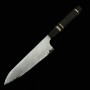 Couteau japonais Gyuto - NIGARA - damas - Aogami 2 - manche en bois d'ébène - taille:21cm