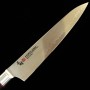 Couteau japonais Petty - ZANMAI - Série Classic Pro Damascus Zebra - Dimension: 9/11 / 15cm