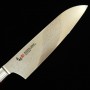 Couteau japonais Santoku - ZANMAI - Série Classic Pro Damascus Zebra - Dimension: 18cm