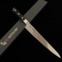 Couteau japonais Trancheur Sujihiki - ZANMAI - Série Classic Damascus Black - Dimension: 24 / 27cm