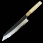 Couteau gyuto de chef japonais Kengata - SUISIN - Série noire par Kenji Togashi - Shirogami2 - Taille:21/24cm