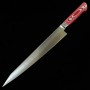 Couteau japonais Slicer Sujihiki - SUISIN - Suède Inox - Premium Red White Micarta - Tailles : 24 / 27cm