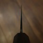 Couteau japonais Nakiri - Narukami - MIURA - Damscus White steel no.2 - Finition noire - Taille : 16.5cm