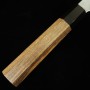 Couteau japonais kiritsuke gyuto - NIGARA - Migaki Tsuchime - SG2 - Taille : 21/24/27cm