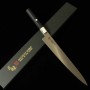 Couteau japonais sujihiki - ZANMAI - Hybrid VG10 Series - Taille : 24cm