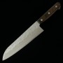 Couteau japonais santoku MIURA Ginsan inoxydable Taille : 18cm