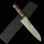 Couteau japonais santoku MIURA Ginsan inoxydable Taille : 18cm