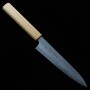 Couteau du Petit Japonais - KAGEKIYO - Série de Sakura - Acier blanc au carbone No.2 - Taille : 12/15cm