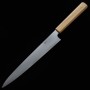 Couteau du Slicer Japonais Sujihiki - KAGEKIYO - Série de Sakura - Acier blanc au carbone No.2 - Taille : 24cm